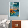 Wallity Cuadro Decorativo de Vidrio Templado UV-997 Multicolor 30 x 45 cm